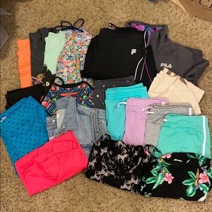 Lot of girls size 14 clothes.
